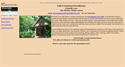 Desktop Screenshot of galesgardensguesthouse.com